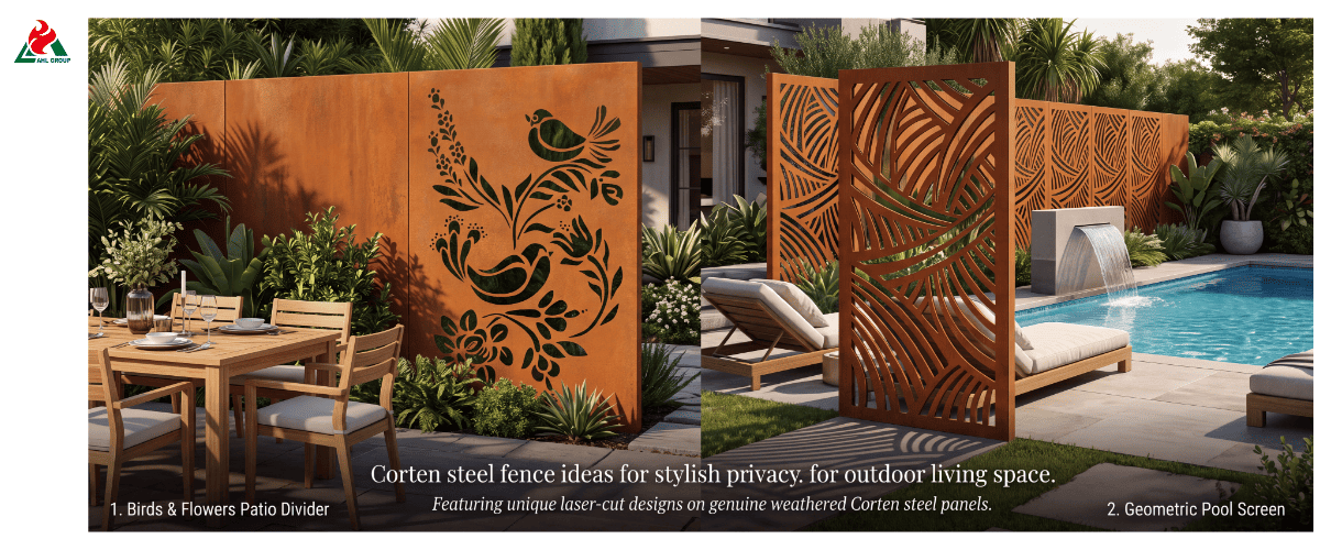 Corten Privacy Screen Wholesale